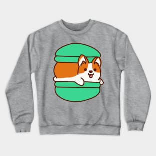 Macaron Corgi Crewneck Sweatshirt